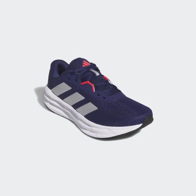 Laufschuh ADIDAS PERFORMANCE "GALAXY 7", Herren, Gr. 41, blau (dkblau, silvmt, lucrot), Synthetik, Textil, Schuhe Laufschuh, für mehr Dämpfung