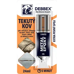Flüssiges Metall | Metal Epoxy, 24ml, grau