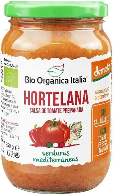 Bio Orgánica Italia Molho Tomate Hortelã Bio 350 ml