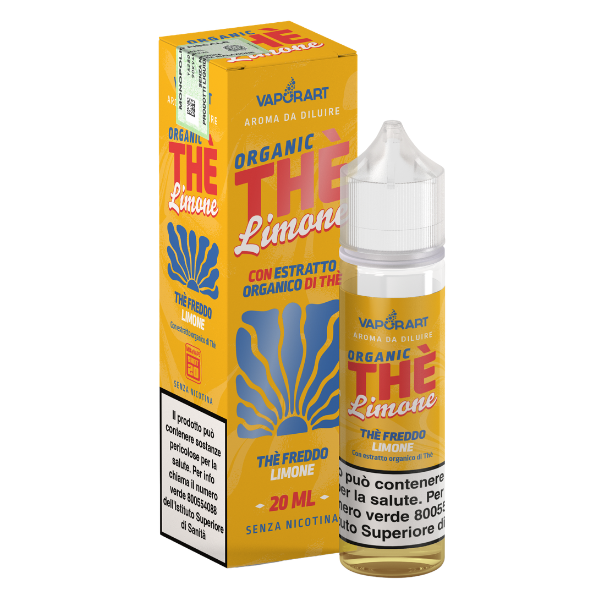VaporArt Thè Al Limone Liquido Shot 20ml Ghiaccio