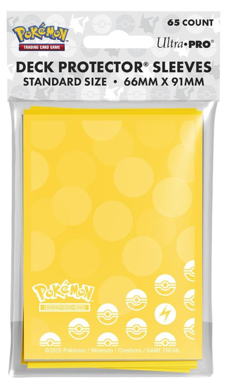 Ultra Pro Pokémon Energy Sleeves - Lightning Type