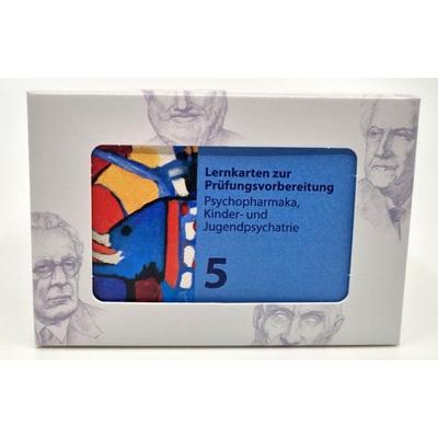 Heilpraktiker Psychotherapie - 200 Lernkarten - Psychopharmaka, Kinder- und Jugendpsychiatrie (Teil 5), Zubehör von Marcus Mery, Ausbildungspark,