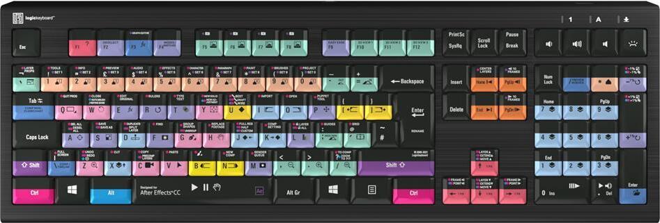 LogicKeyboard Adobe After Effects CC Astra 2 UK (PC)