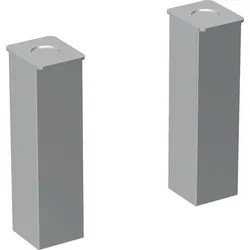 Geberit Set Füße (2St.), H:15-16,5cm verchromt