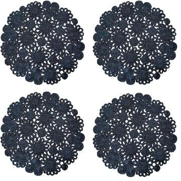 Daisy Tech Caravan Daisy Jute Placemats - Set of 4