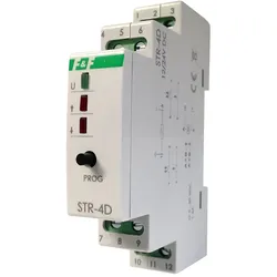 Rolladensteuerung Rolladenmotor Relais Rolladenantriebe Treiber 12/24V DC F&F STR-4D