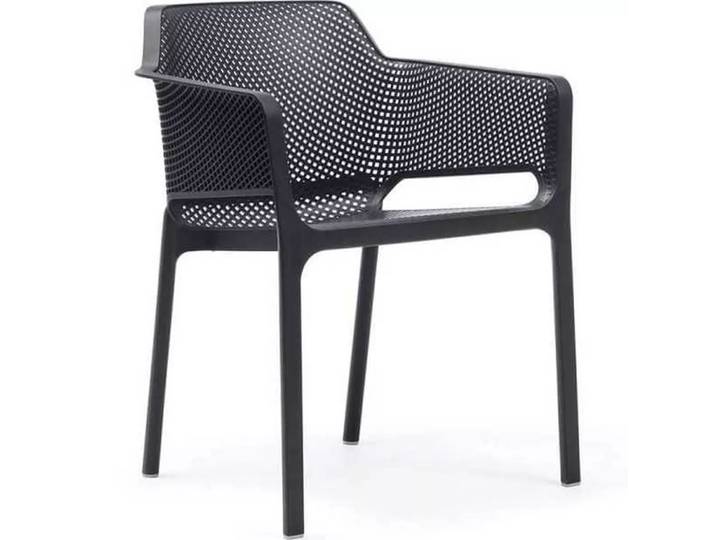 NARDI outdoor - Gartensessel Net anthrazit, One Size, Grau