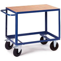ROLLCART Rollcart JUN 18 Tischwagen Feststeller Stahl verzinkt Traglast (max.): 500 kg