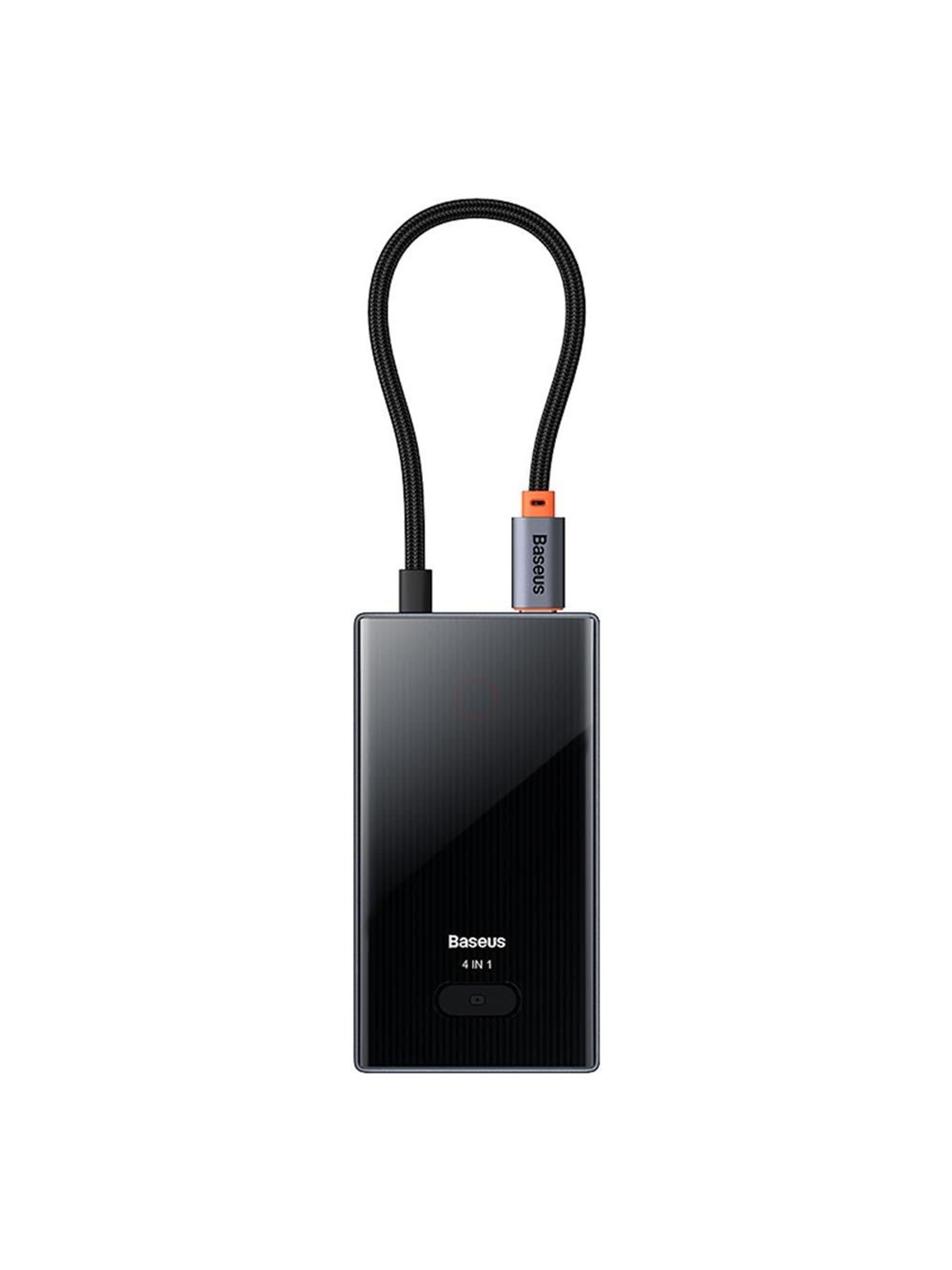 Baseus PioneerJoy 4xUSB-A 3.0 USB-C Hub - Gray USB-Hubs