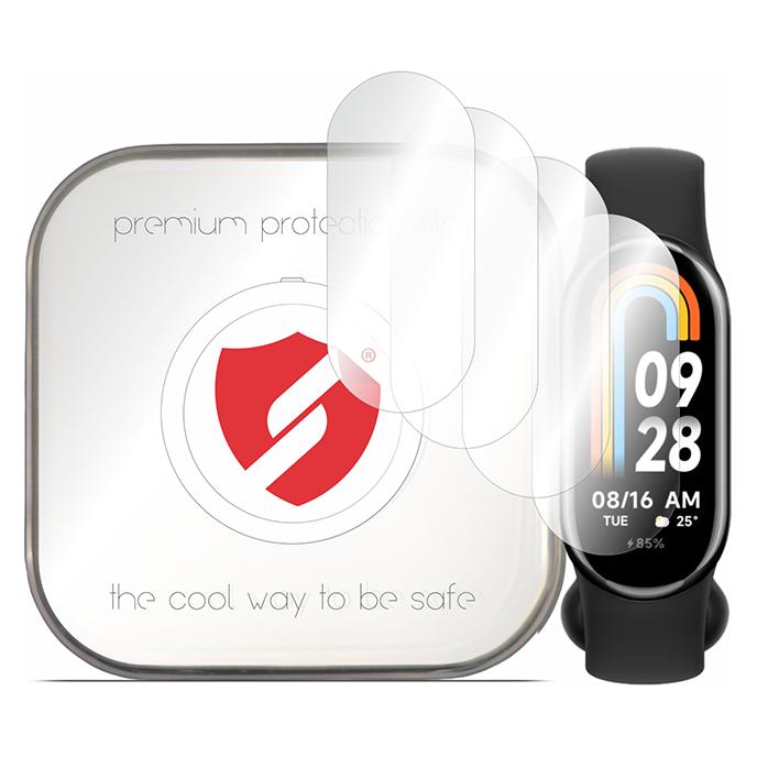 Smart Protection - Premium Classic (4 pack) - Xiaomi Mi Band 8 / 8 NFC / 9 / 9 NFC - Clear (56361004)