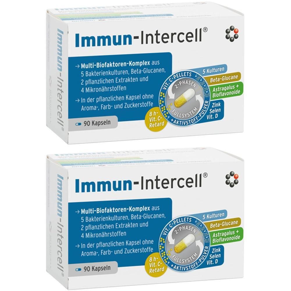 Immun-Intercell Hartkaps.m.veränd.Wirkst.-Frs. 2x 2x90 St Hartkapseln mit veränderter Wirkstofffreisetzung