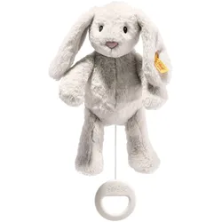 Steiff Spieluhr Hase Hoppie Soft Cuddly Friends, grau