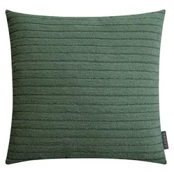 MAGMA Kissenbezug Stripy 45 x cm Mischgewebe Grün Dunkelgrün