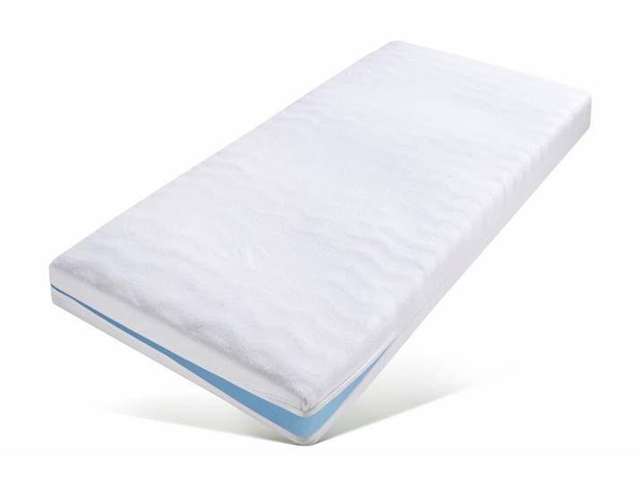 Matratzenschutzbezug SETEX Protect & Care, Allergiker geeignet (Hausstauballergiker) , weiss (weiß), B:160cm L:200cm, Bezug: 100% Baumwolle, Matratzenzubehör, Matratzenschutzbezug, Auflage, 90x200 cm, 140x200 cm und weiteren Grössen, atmungsaktiv