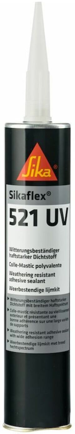 PU-Hybrid-Dichtstoff 300ml Kartusche weiß Sikaflex 521 UV (54864)