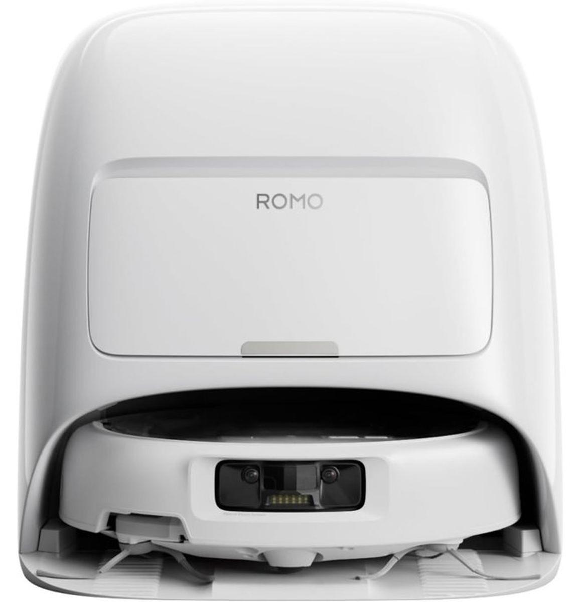 DJI ROMO A (Water Tank Version), Beutellos, Weiß, Rund, Staubbeutel, Ladend, Mop washing, 0,26 l