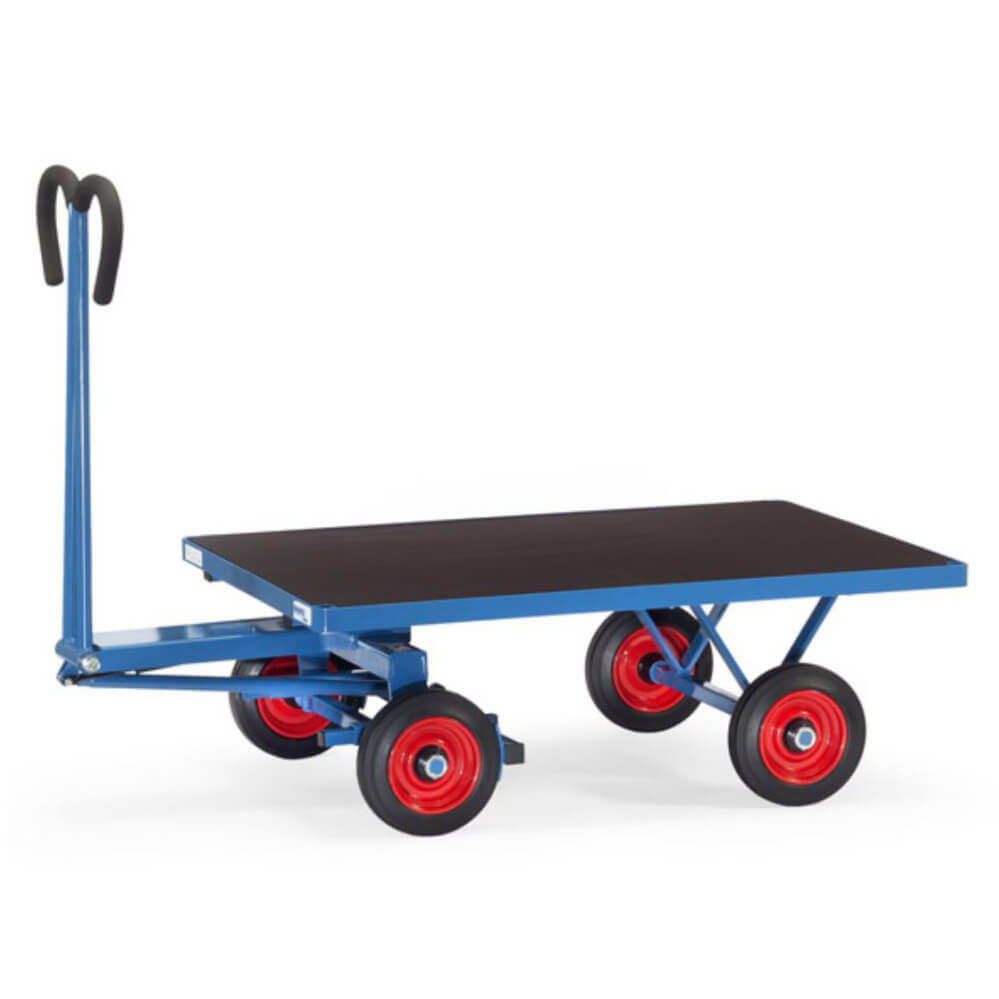 Fetra Handpritschenwagen 700 kg Ladefläche 1.200 x 800 mm Vollgummiräder