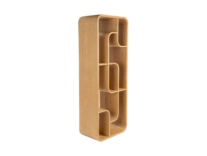 Massivholz Design Regal „Seven“ Eiche Natural Zuiver