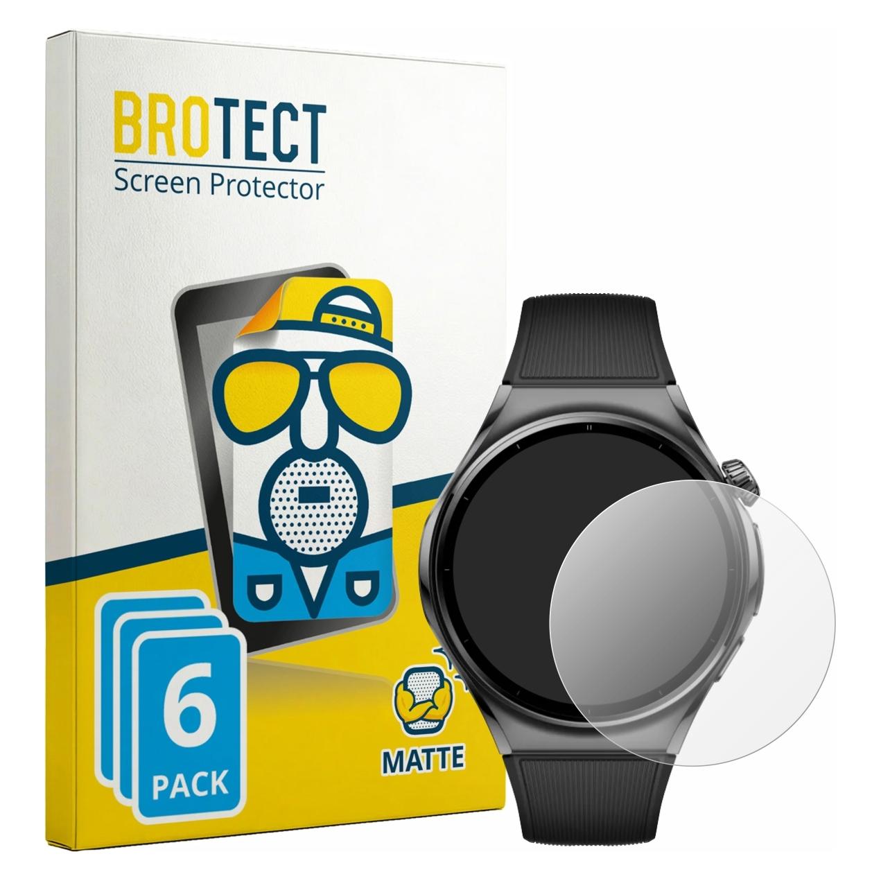 Brotect Entspiegelungsfolie für Huawei Watch 6 46 mm Displayschutz Displayschutzfolie Folie Matt (4164818)
