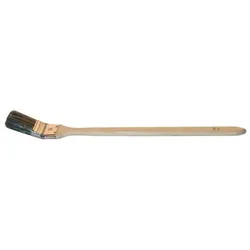 Heizkörperpinsel 70mm Flachpinsel Eckenpinsel Malerpinsel dunkle Borsten 1 Stück