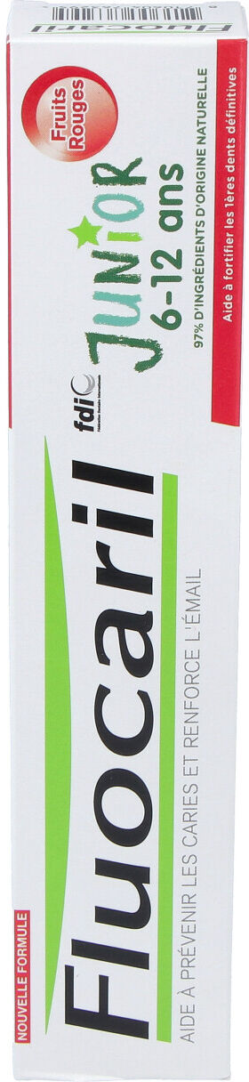 Fluocaril fluocaril junior gel frutos rojos dentifrico 75ml.