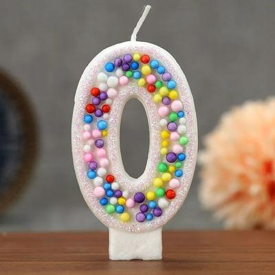 Uplift Essentials Colorful Ball Creative Digital Birthday Cake Candles