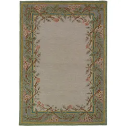 TEPPICH aus Wolle SOAR in Bunt, floral, 140 x 200 cm