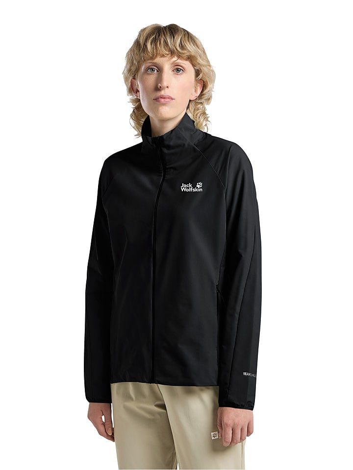 Jack Wolfskin Softshelljacke "Prelight Stride" in Schwarz - S