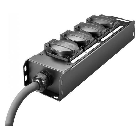 Adam Hall Pro Port 4 CEE (4x, CEE 7/3) (AHPROPORT4CEE)