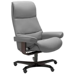 Stressless Bürostuhl View Office Leder Grau Batick Wild Dove