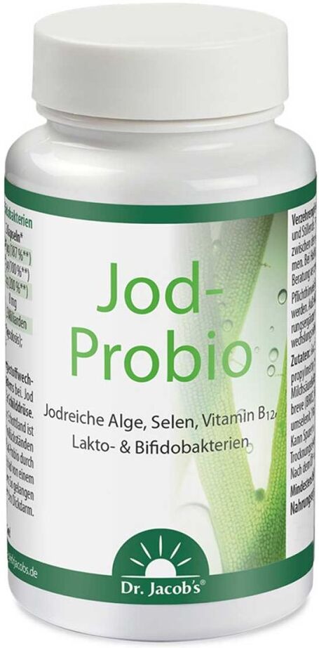 Dr. Jacob's Jod-Probio Selen B12 Milchsäurebakterien vegan 90stk