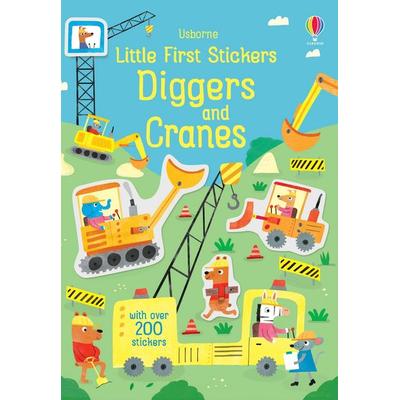 Little First Stickers Diggers and Cranes, von Hannah Watson, Usborne Publishing, 978-1-4749-5225-5