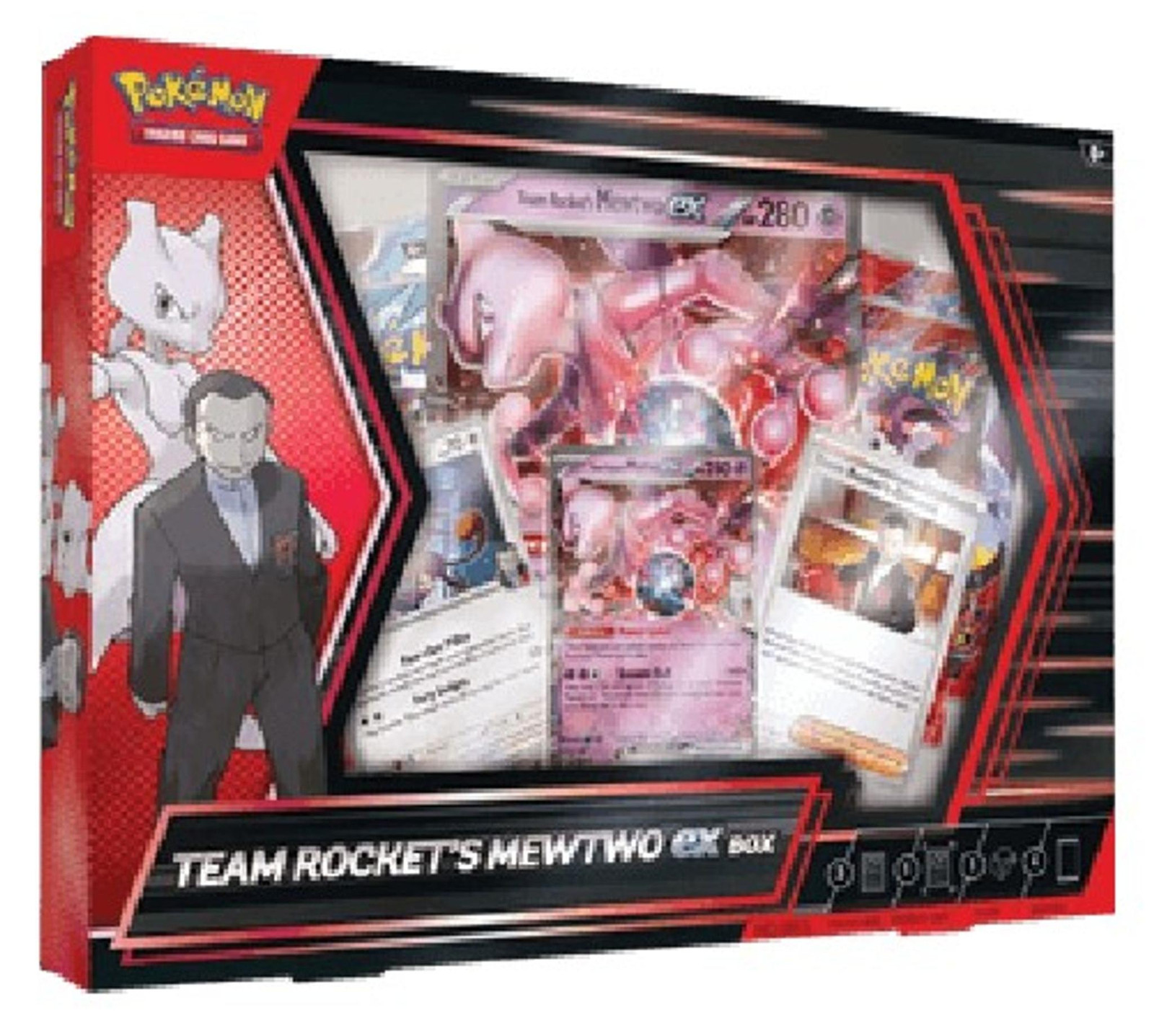Pokemon Team Rockets Mewtwo ex Box van The Pokemon Company