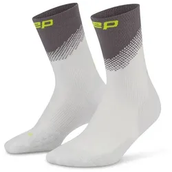 Cep Herren Core Run Edt. Split Mid Cut Socks grau