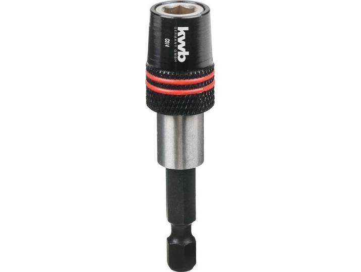KWB bithouder snelwissel magnetisch met veerring 75 mm