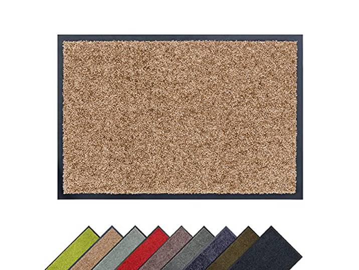 Hochwertige waschbare Schmutzfangmatte innen - Sand 60x180 cm (Rechteckig)