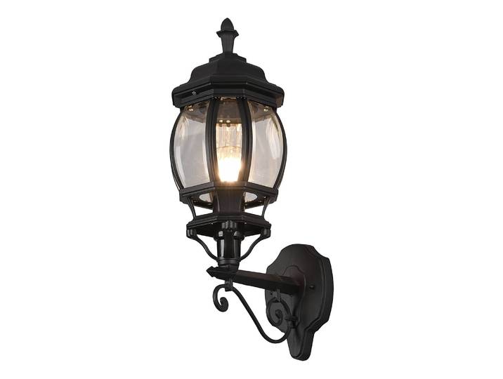 Applique murale Elvo Type B 18 x 50 x 25cm Noir