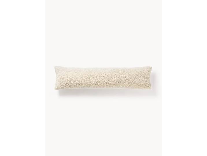 Coussin décoratif long en tissu peluche Dotty