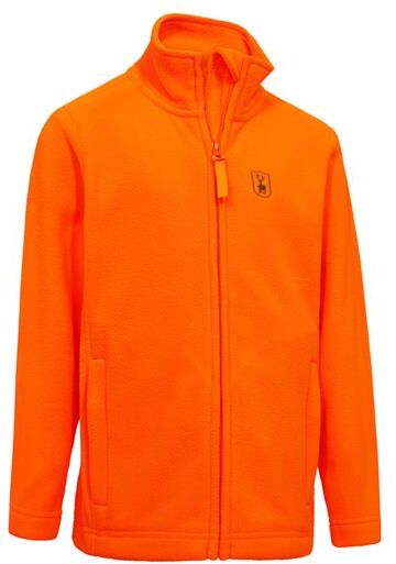 Deerhunter Youth Atlas Light Fleece Jacket, Safety Orange