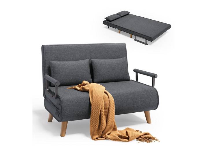 Bealife Relaxsessel Schlafsessel mit Bettfunktion, Schlafsofa 2-Sitzer
