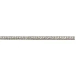 Pösamo, Seil, Drahtseil Psamo 3-5 mm Stahl verzinkt plastifiziert Meterware (100 m)