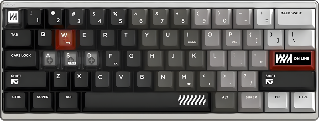 Luminkey Magger60 He Ultra - Anodized Gold