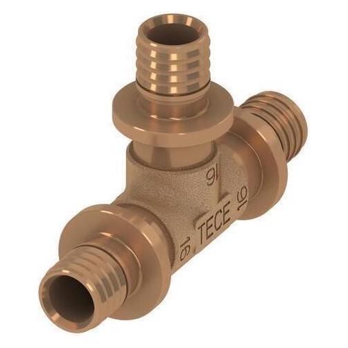 TECE TECEflex T-Stck 25 x 25 x 25 Rotguss 710125 (T-Verbindung) (710125)