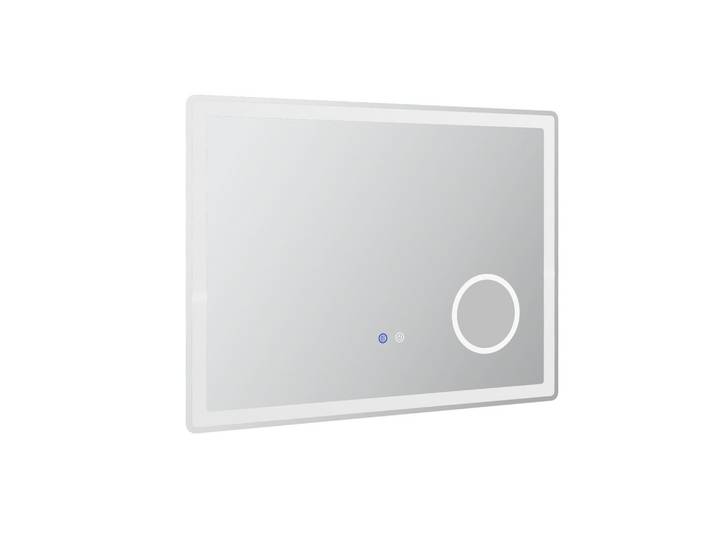 LED Badezimmerspiegel,mit 3x Vergrößerung, Memory-Funktion, beschlagfrei