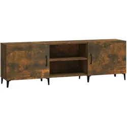 vidaXL TV-Schrank Räuchereiche 150x30x50 cm Holzwerkstoff
