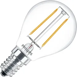 Philips | LED-Kugellampe | Kleine Fassung E14 | 2W (ersetzt 25W)
