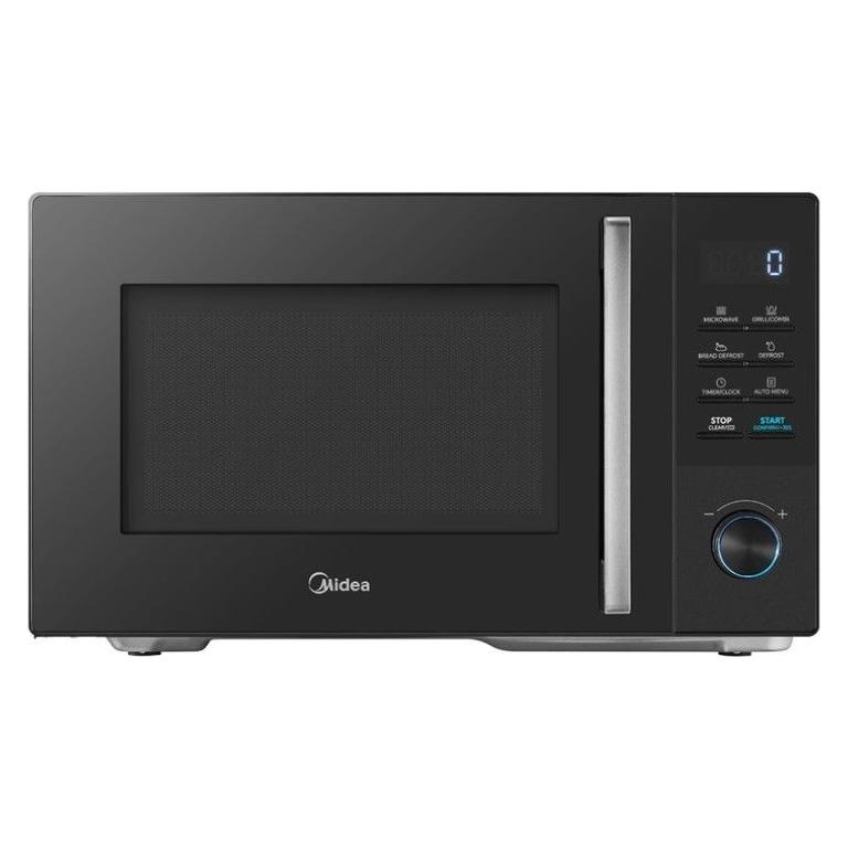 Midea Microwave MMO-AG25VB(BK) Microwave oven with Grill, 25 L, Digital control, Black (25 l) (MMO-AG25VB(BK))