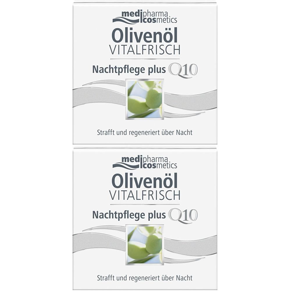 Olivenöl Vitalfrisch Nachtpflege Creme 2x 2x50 ml