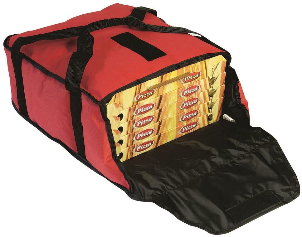 Gi.Metal Borsa Termica per 5 Pizze 36 x 36 cm