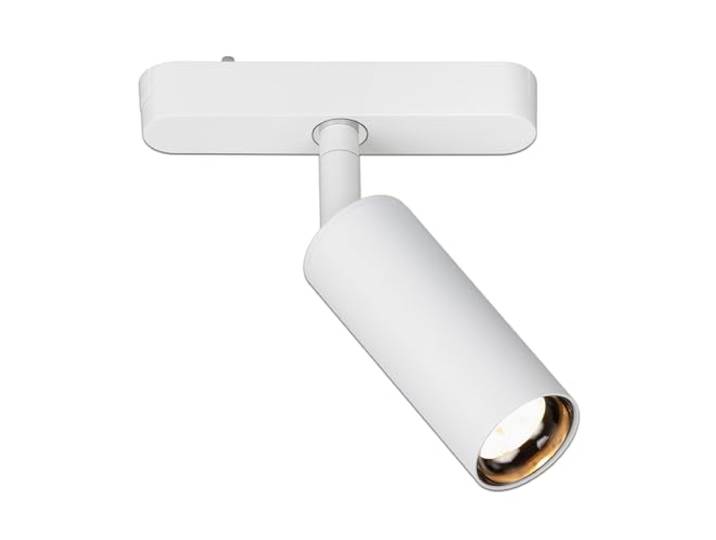 Briloner - Système de rail Luxtrail LED Tracklight\, Blanc chaud\, Orientable\, Accessoires\, Tracklight\, LED Spot\, Spot de plafond\, Projecteur\, Plafonnier\, Plafonnier\, 130x40x155mm (LxDxH)\, Blanc